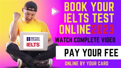 booking ielts exam british council